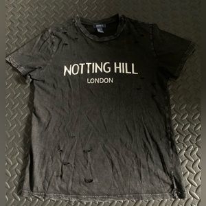 forever 21 distressed short sleeve graphic tee size small